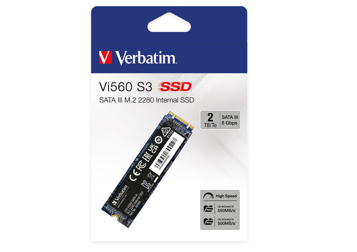 EAN 0023942493655 - Verbatim Vi560 S3 2 TB M.2 Serial ATA III 3D NAND imagen 5