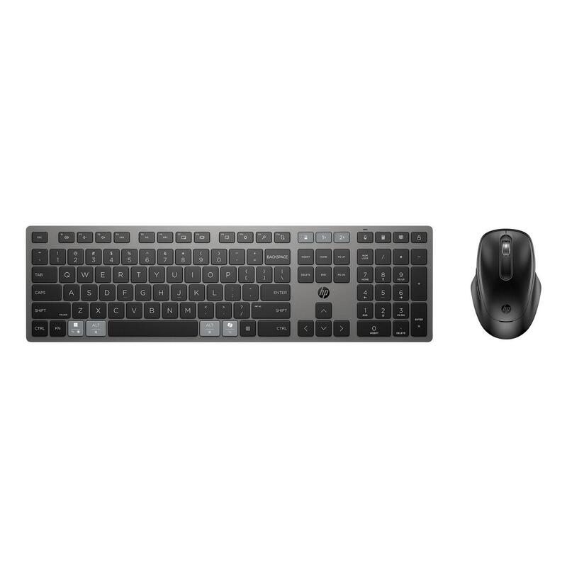 720 Multi-Device Rechargeable  Wireless Keyboard And Mouse