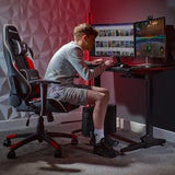 EAN 0094338512663 - X Rocker 5126601 silla para videojuegos Butaca para jugar Asiento acolchado Negro, Rojo imagen 3