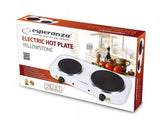 EAN 5901299930670 - Esperanza EKH007W hobs Blanco Encimera Hornillo eléctrico / Placa eléctrica 2 zona(s) imagen 2