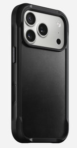 Nomad Rugged Leather Case Iphone 17 Pro Black Horween