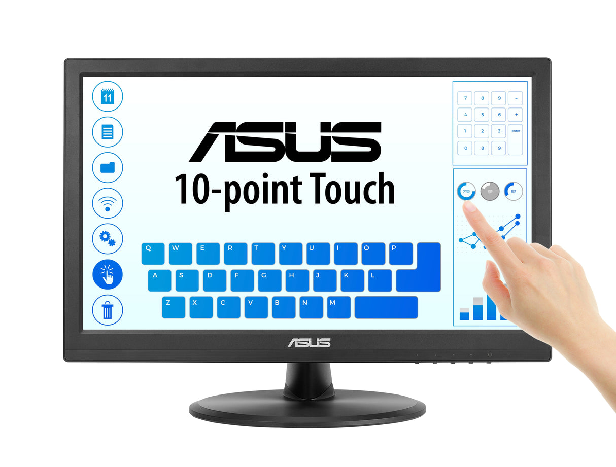 Monitor Tactil  Asus Touch Vt169he 16" Fhd Hdmi