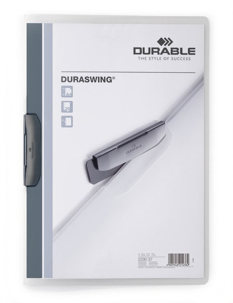 Durable Klemm-Mappe Duraswing 30 A4 Transparent