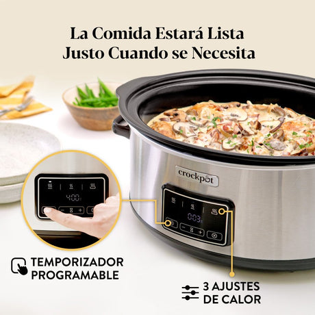 EAN 5060569674826 - Crock-Pot CSC111X olla de cocción lenta 3,5 L 220 W Acero inoxidable imagen 4