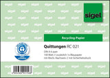 Sigel Recibo Mwst. Separat Ausgewiesen Formularbuch Rc021 1 Ud. - Material De Oficina - A6