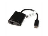 Value Usb 3.2 Gen 2 Typ C Zu Gigabit Ethernet Konverter + 1x Pd Port, 100w