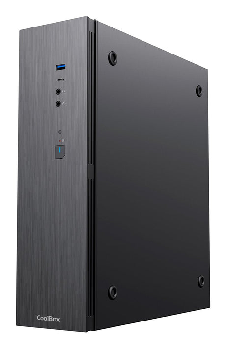 EAN 8436624420658 - CoolBox PC micro ATX T370 Slim Perfil bajo (Slimline) Negro 300 W imagen 2