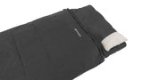 Outwell Contour Prime Sleeping Bag, Left Zipper, Dark Grey
