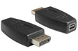 EAN 4043619652372 - DeLOCK 65237 cambiador de género para cable Displayport mini Displayport Negro imagen 1