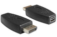 EAN 4043619652372 - DeLOCK 65237 cambiador de género para cable Displayport mini Displayport Negro imagen 1