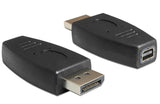 EAN 4043619652372 - DeLOCK 65237 cambiador de género para cable Displayport mini Displayport Negro imagen 1