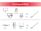 EAN 4015867136294 - Equip 605610 cable de red Blanco 1 m Cat6a S/FTP (S-STP) imagen 3