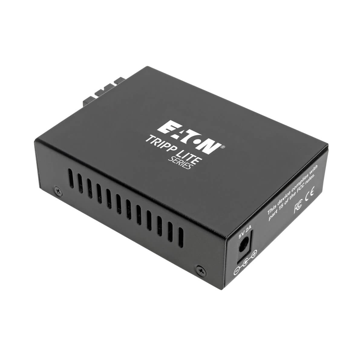 Tripp Eaton Tripp Lite Series Gigabit Singlemode Fiber To Ethernet Media Converter, Smf 10/100/1000 Sc, 1310 Nm, 20 Km (12.4 Mi.)