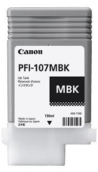 EAN 0013803155396 - Canon PFI-107MBK cartucho de tinta 1 pieza(s) Original Negro mate imagen 1
