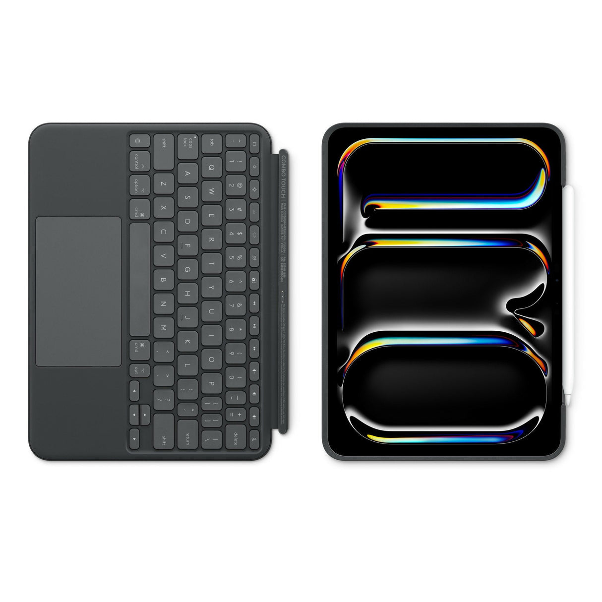 Funda Logitech Combo Touch Con Teclado Para Ipad Pro M4 13 " Grafito Ingles