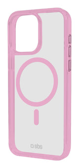 EAN 8018417482380 - SBS TEMAGCOLIP1661PP funda para teléfono móvil 16 cm (6.3") Rosa, Transparente imagen 1