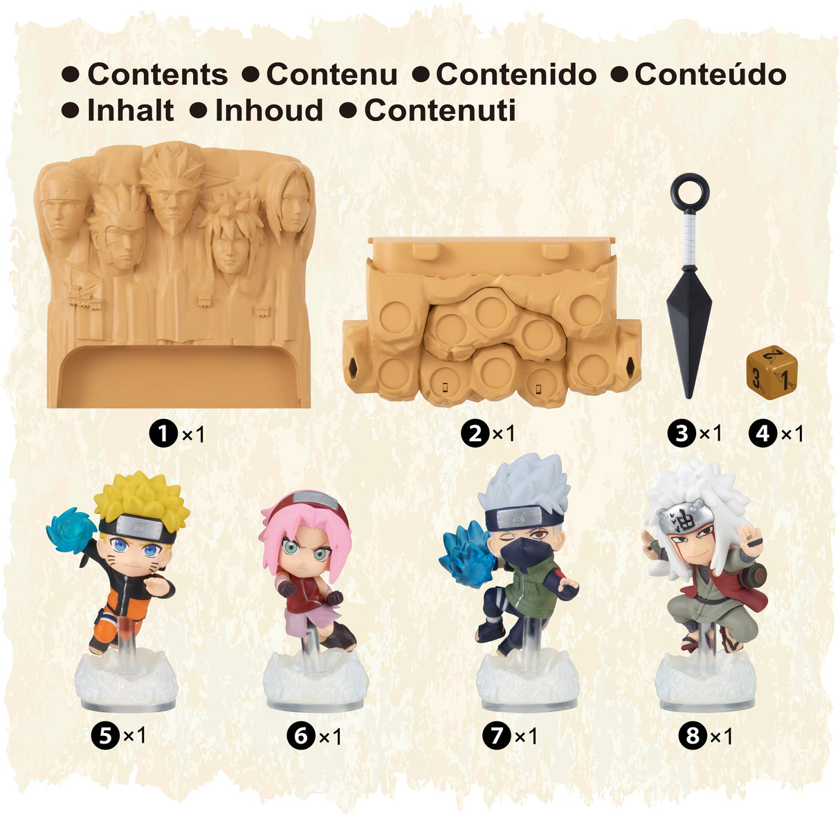 Epoch Games - Naruto Hokage Rock Survival 7583