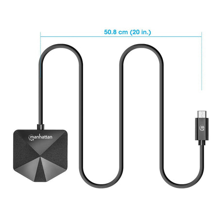 EAN 766623181150 - Manhattan 181150 base para portátil y replicador de puertos Alámbrico USB 3.2 Gen 2 (3.1 Gen 2) Type-C Neg imagen 5
