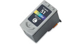 EAN 4960999273464 - Canon CL-51 cartucho de tinta 1 pieza(s) Original Alto rendimiento (XL) Cian, Magenta, Amarillo imagen 2