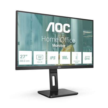 EAN 4038986187329 - AOC P2 27P2Q pantalla para PC 68,6 cm (27") 1920 x 1080 Pixeles Full HD LED Negro imagen 2