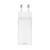 Hama Mini 65w Gan Pd/Qc 2x Usb-C Biala