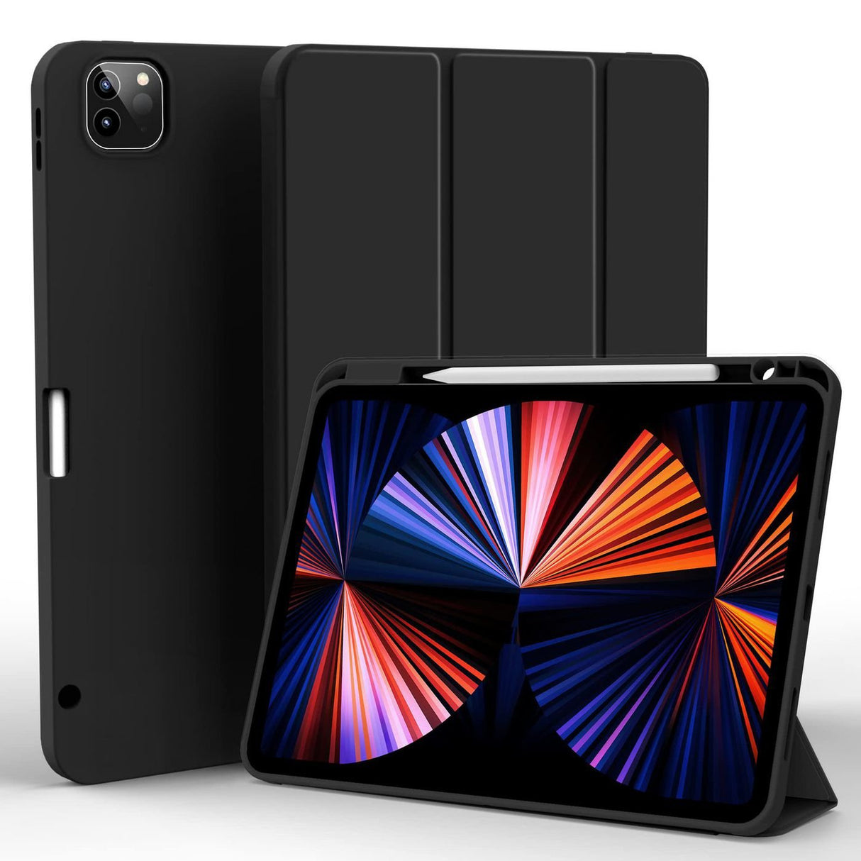 EAN 5715063392294 - eSTUFF ES68201400-BULK funda para tablet 32,8 cm (12.9") Folio Negro, Transparente imagen 2
