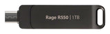 EAN 4711378428803 - Patriot Memory Rage R550 unidad flash USB 32 GB USB Type-A / USB Type-C 3.2 Gen 1 (3.1 Gen 1) Negro imagen 3