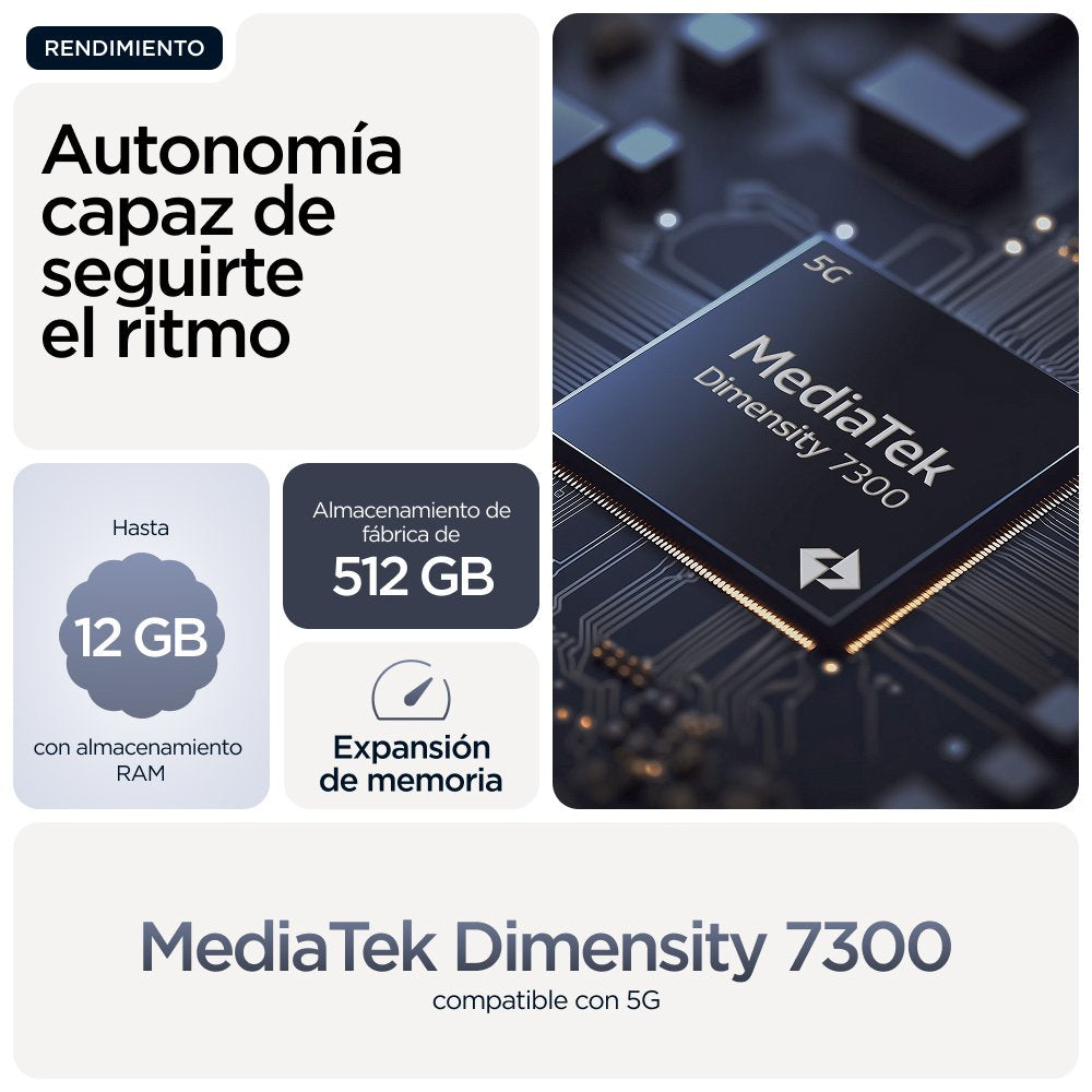 EAN 840023295478 - Motorola moto g86 5G 16,9 cm (6.67") SIM doble Android 15 USB Tipo C 8 GB 256 GB 5200 mAh Azul oscuro imagen 10