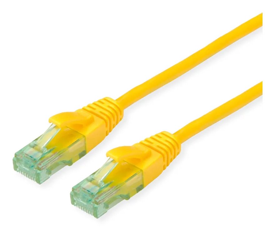 Roline Rm Cable De Red Cat.6a Utp, Gelb, 1 M
