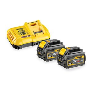 Dewalt Dcb118t2-Qw Cargador Y Batería Cargable Cargador De Batería Cargador De Batería, Ión De Litio, Dewalt, Negro, Amarillo, Ión De Litio, 2 Pieza(S)