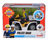 Simba Bombero Sam Police Quad Con Figura 109251093
