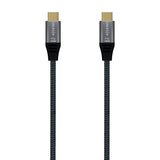 Aisens Cable Usb 2.0 Aluminio 5a 100w E-Mark - Usb-C/M-Usb-C/M - 2m - Gris