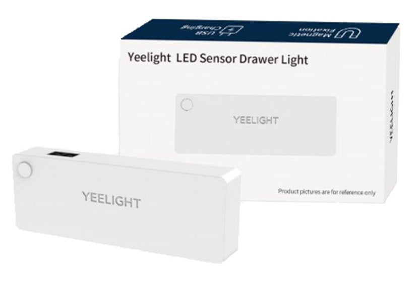 Yeelight Led Sensor Drawer Light, Rechargeable Luces Led Para Cajones Con Sensor Usb-C, 4pcs Pack