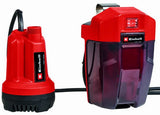 Einhell Bomba De Agua Limpia Inalámbrica Ge-Sp 18 Li - Solo, Sumergible / Bomba De Presión 4181500