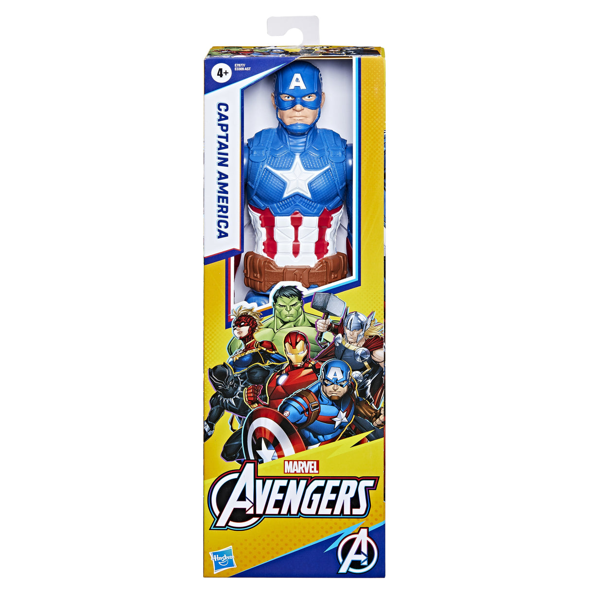 Figura Hasbro Marvel Avengers Titan Hero Series Capitán América