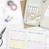 Estuche 4 Rotuladores Stabilo Swing Cool Pastel Turquesa / Menta / Rosa / Violeta Colores Pastel Tecnología Anti-Secado 2 Anchos De Trazo (1+4