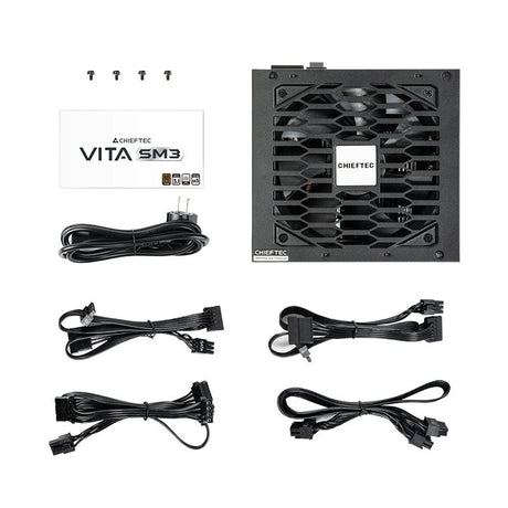 EAN 0753263078988 - Chieftec Vita BPX-850-C unidad de fuente de alimentación 850 W 20+4 pin ATX ATX Negro imagen 9