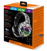 EAN 3700104424678 - Spirit of Gamer ELITE-H50 ARTIC EDITION Auriculares Alámbrico Diadema Juego Blanco, Gris imagen 6