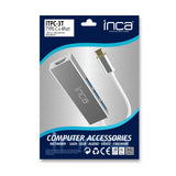 EAN 8681949014260 - Inca ITPC-3T hub de interfaz USB 3.2 Gen 1 (3.1 Gen 1) Type-A Aluminio imagen 6