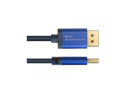 EAN 4014619709076 - Alcasa 4824-SF020B cable DisplayPort 2 m Mini DisplayPort Azul imagen 3