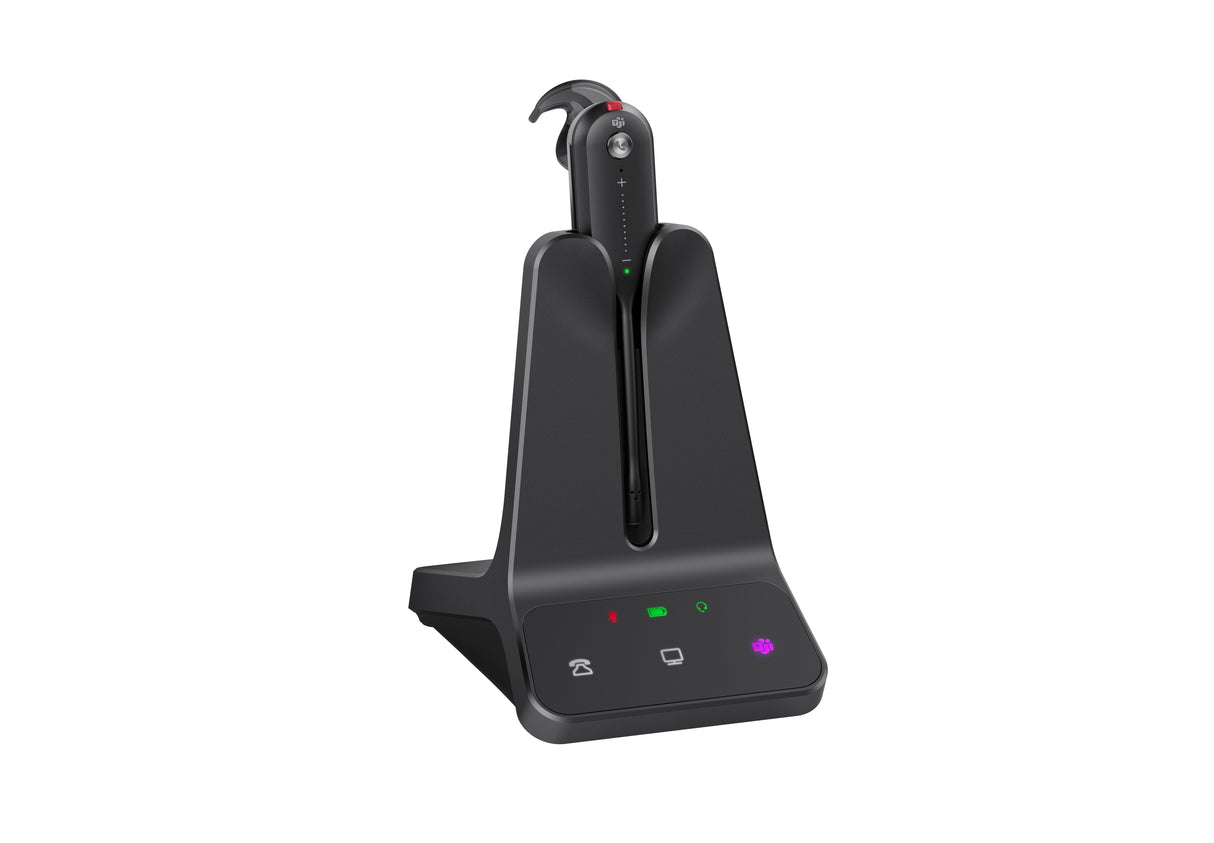 Auriculares Yealink Wh63 E2 Teams Inalámbrico Gancho De Oreja Llamadas/Música Negro