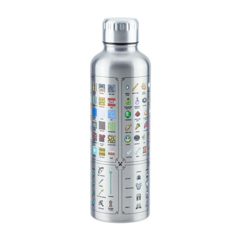 Botella Metálica Minecraft