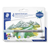 EAN 4007817102442 - Staedtler pigment brush pen 371 rotulador Oro 1 pieza(s) imagen 3