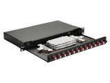 Equip Lwl-Spleisskamen 12-Port Lc-Duplex Om4 1u Komplett Sw