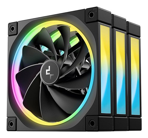 EAN 6933412785132 - DeepCool FL12R-3 IN 1 Carcasa del ordenador Ventilador 12 cm Negro 3 pieza(s) imagen 1