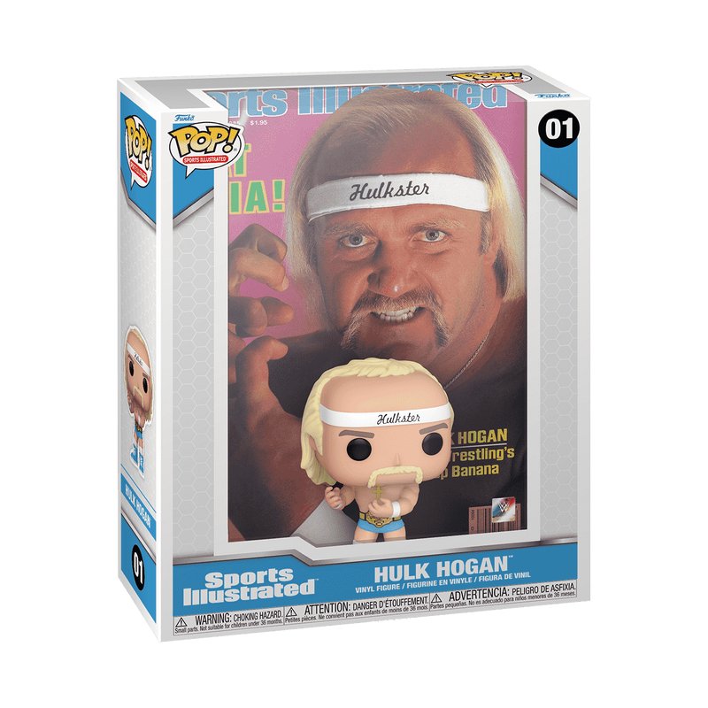 Figura Pop Comic Cover Wwe Sports Illustrated Hulk Hogan