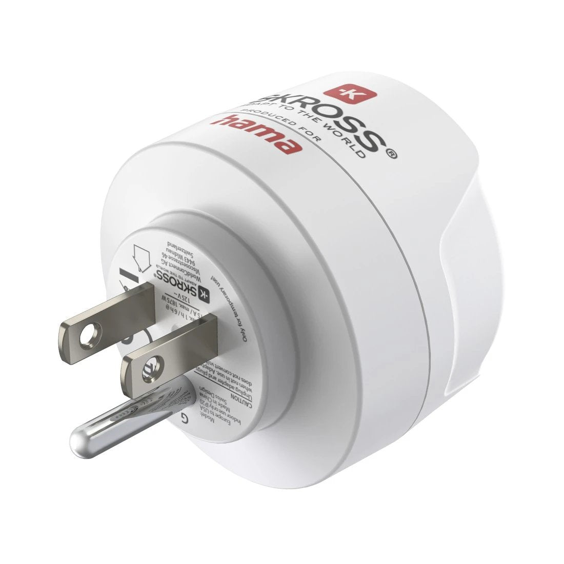 Hama Reiseadapter Typ B, Usa, Kanada, Karibik, Ostasien