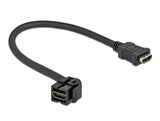 Delock Keystone Modul Hdmi Buchse 110 > Hdmi Buchse Mit Cable Schwarz