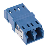 Adaptador De Fibra Óptica Inline Duplex Lc/Lc Sm Funda De Cerámica Azul