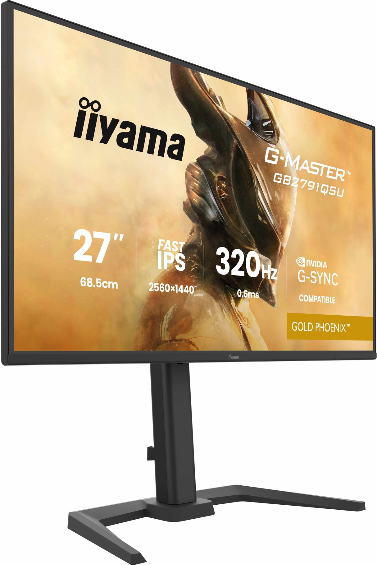 EAN 4948570126859 - iiyama G-MASTER GB2791QSU-B1 pantalla para PC 68,6 cm (27") 2560 x 1440 Pixeles Wide Quad HD Negro imagen 3